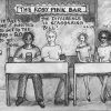 Rosy pink bar 